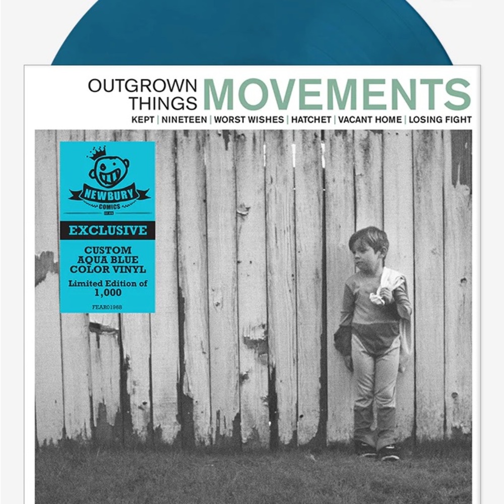 Movements Outgrown Things Aqua Blue Vinyl